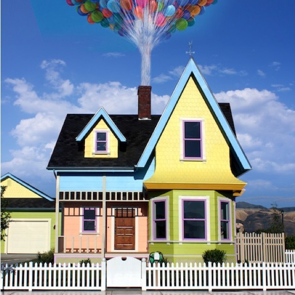 Hand quilled “UP” House paper art framed 9 x 11 Disney - Picture 13 of 15